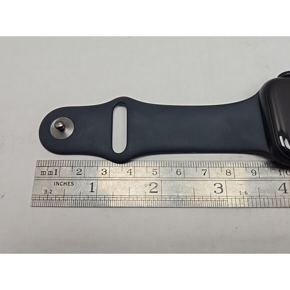 Apple Watch SE 2nd Gen GPS Cellular 44mm Midnight Sport Band 95% Battery Health - Picture 10 of 12
